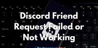Discord Friend Request Failed or Not Working