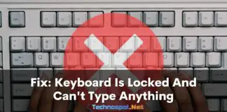 Fix Keyboard Is Locked And Can't Type Anything