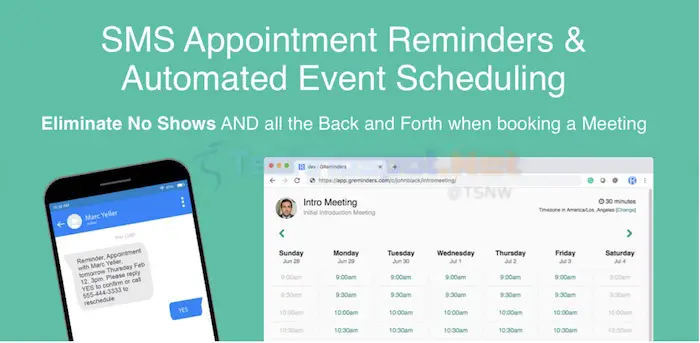 GReminders - Best Appointment Reminders Tool