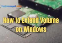 How to Extend Volume on Windows