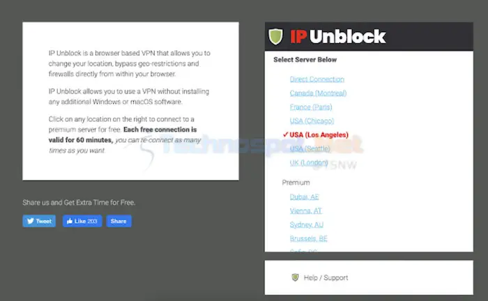 IP Unblock - Free VPN to Unblock Websites