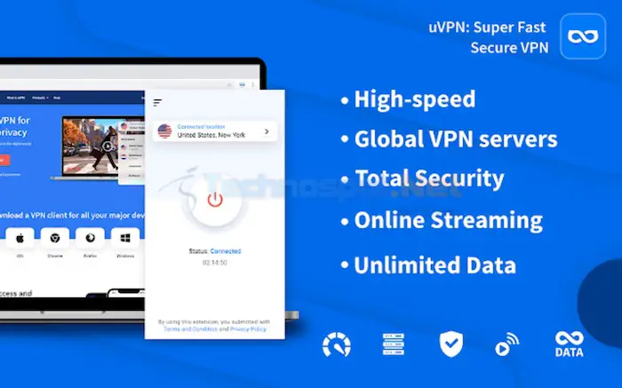 uVPN - Best Free VPN Chrome Extension