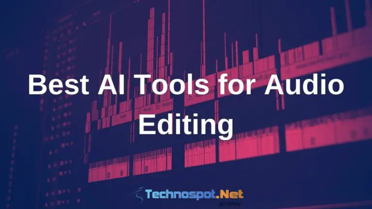 Best AI Tools For Audio Editing