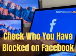 Check Who You Have Blocked on Facebook