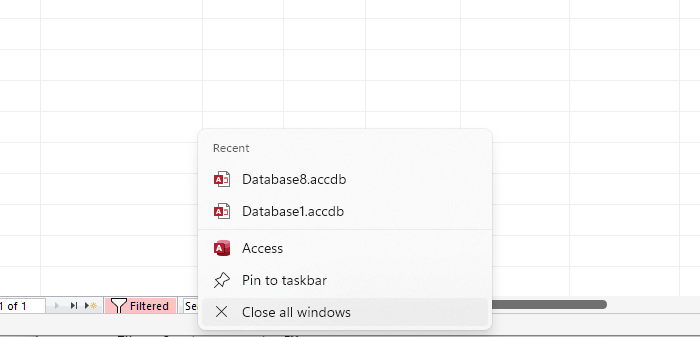 Close all windows button on Taskbar