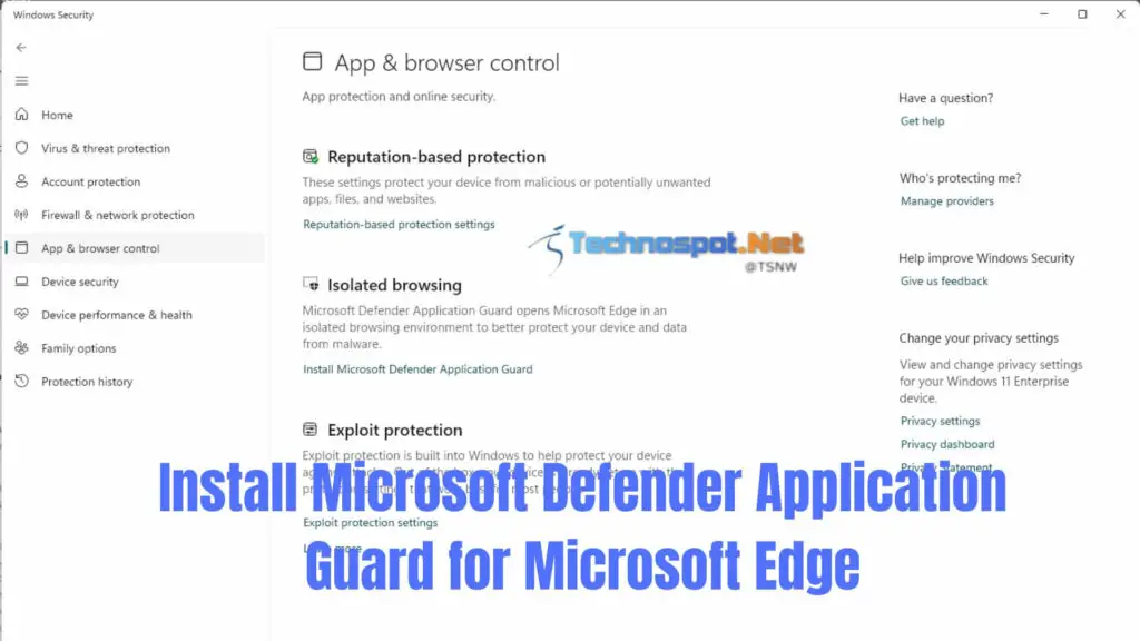 Install Microsoft Defender Application Guard for Microsoft Edge