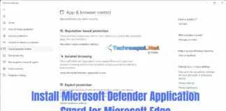 Install Microsoft Defender Application Guard for Microsoft Edge