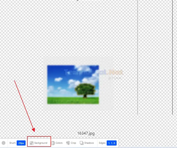 Use the Background Option in Clipping Tool