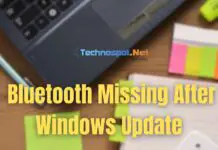 Bluetooth Missing After Windows Update
