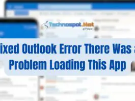 Fixed Outlook Error There Was a Problem Loading This App