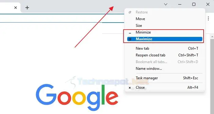 Minimize and Maximize a Window Using the Title Bar