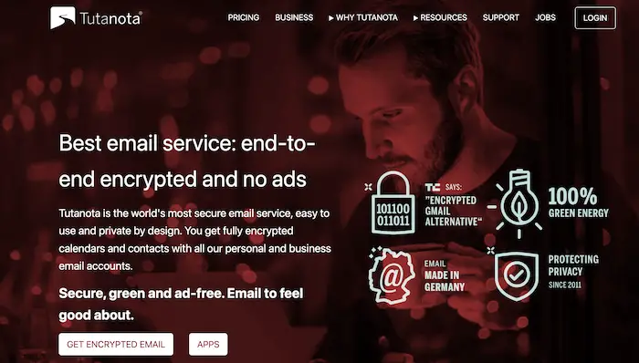 Tutanota Best Site to Send Free Encrypted Mails