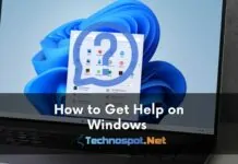 How to Get Help on Windows