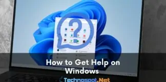 How to Get Help on Windows