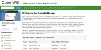 Open With Free Tool to Open Any File Extension