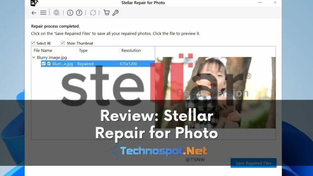 Review Stellar Repair for Photo