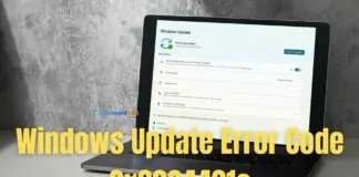 Fix the Windows Update Error Code 0x80240fff in Windows