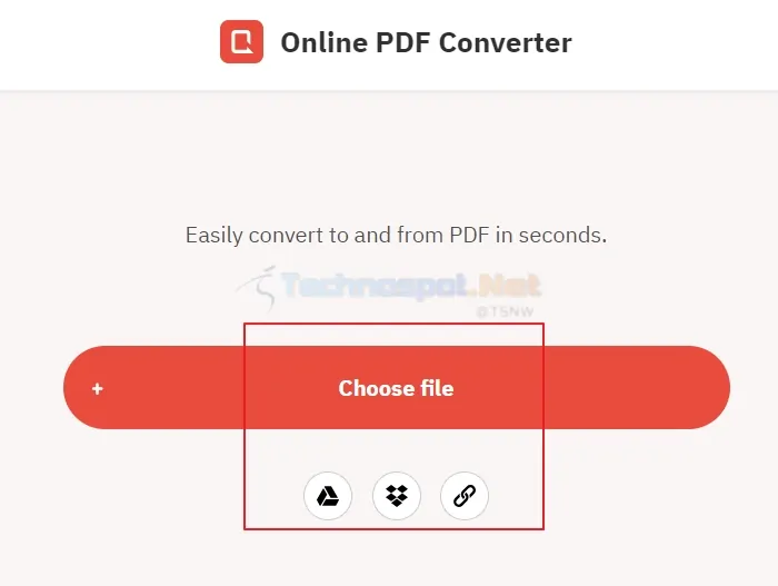 Choose Images to Convert to PDF