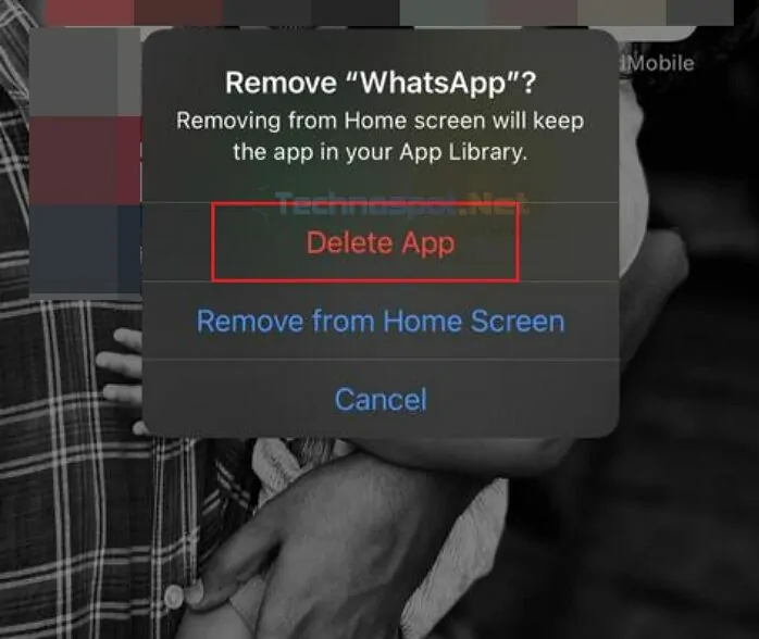 Delete WhatsApp From iPhone