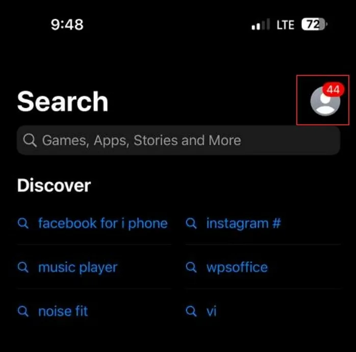 Open the App Store to Search For Updates