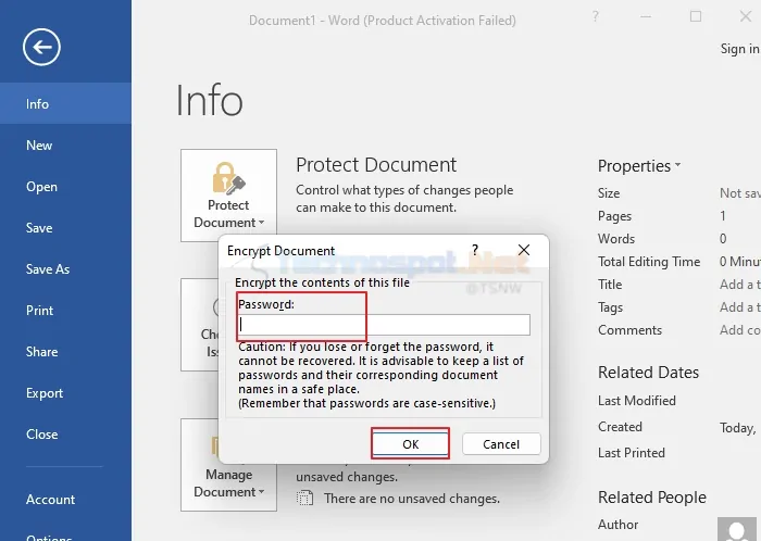 Remove Encryption From the Office File