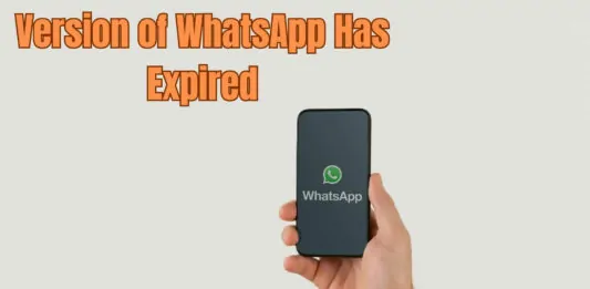 Version of WhatsApp Has Expired