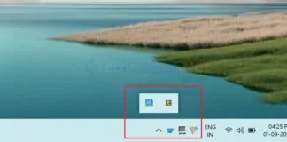 Drag and Drop the Icons From System Tray
