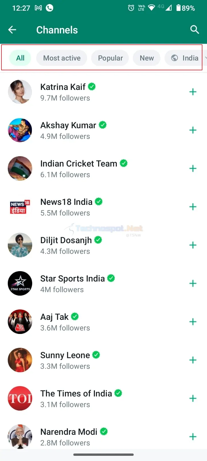 See All the Channels on WhatsApp