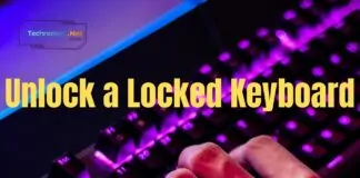 Unlock a Locked Keyboard