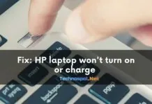 Fix HP laptop won't turn on or charge