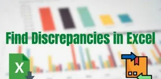 Find Discrepancies in Excel