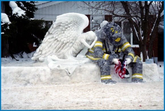 9 11 Ice Sculpture