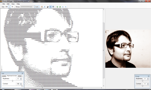 Convert your images to ASCII art on your Desktop for Free