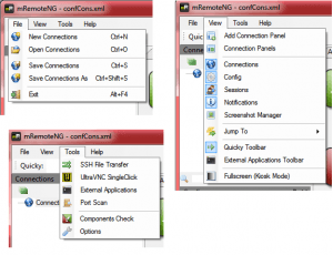 remote desktop manager free migrate settings