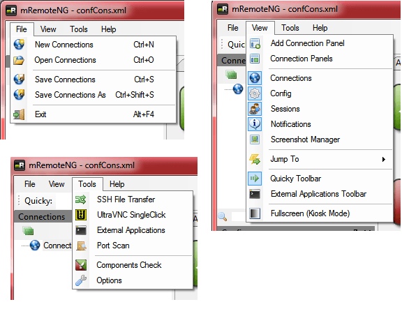 Advance remote connection manager