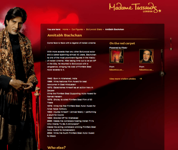  Virtual Tour Madame Tussauds Wax Museums