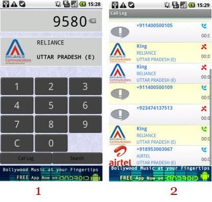 Android App Mobile number Checker to trace a Mobile Phone number in India