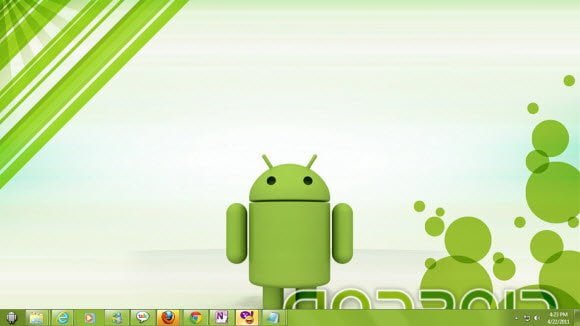 Android Theme with ORB Support for Windows 7