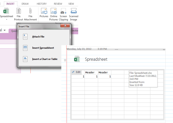 Attach Excel Sheets