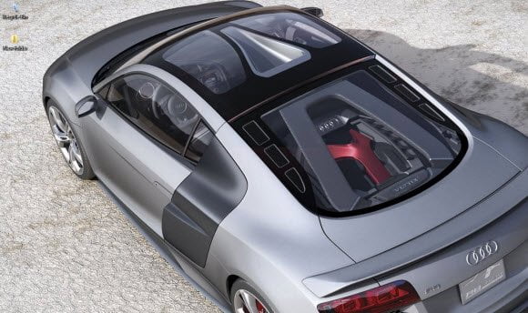 Audi R8 Theme for Windows 7 wall