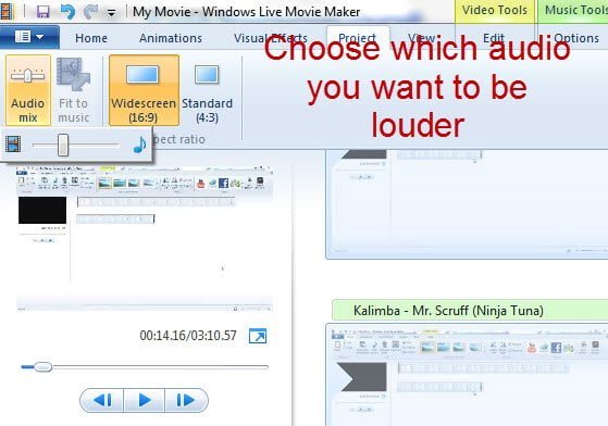 how to make motion backgrounds windows live movie maker