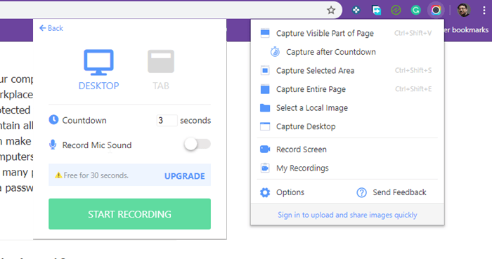 screencastify chrome web store