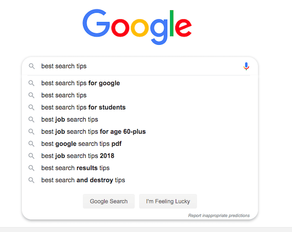 Best Search Tips Google
