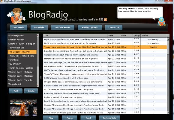 rss feeds podcasts