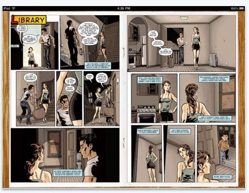 Browse and Read Electronic Comics on iPad