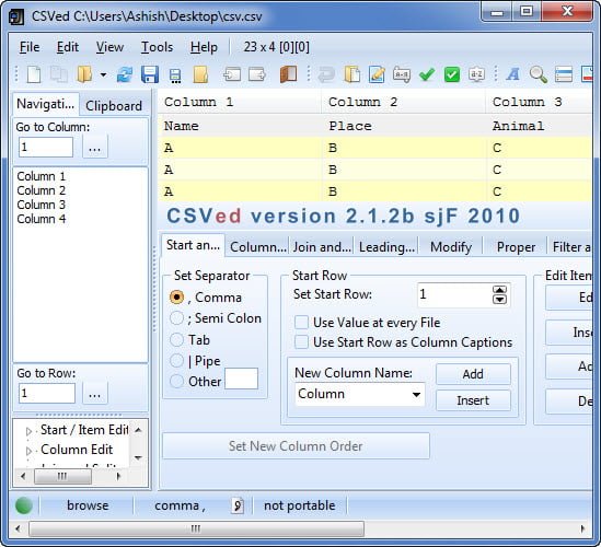 CSV Ed Overview