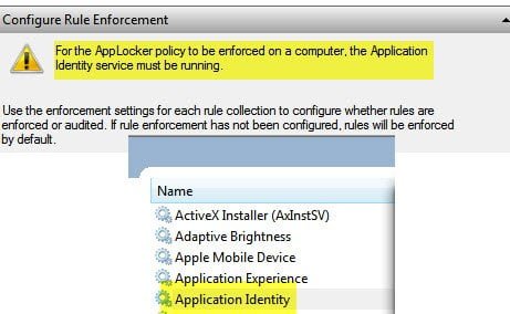 configure applocker