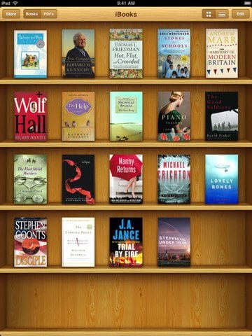 Download Books and read in flip style on your ipad