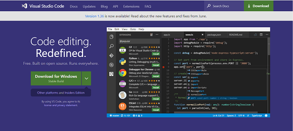 How to download Visual Studio Code for free with extensions