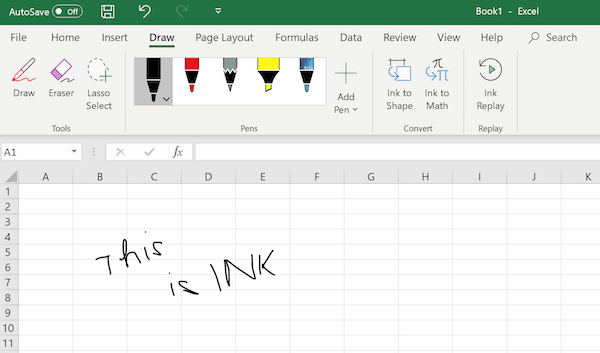 What Is Show Or Hide Ink In Excel Word Powerpoint Office 365